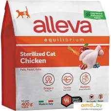 Сухой корм для кошек Alleva Equilibrium Sterilized Chicken (Курица) 400 г