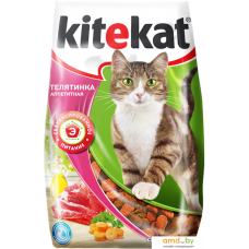 Корм для кошек Kitekat Телятинка аппетитная 1.9 кг