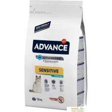 Корм для кошек Advance Sterilized Sensitive Salmon 1.5 кг