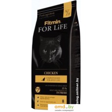 Корм для кошек Fitmin For Life Chicken 1.8 кг