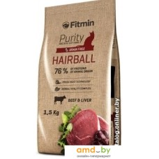 Корм для кошек Fitmin Purity Hairball 1.5 кг