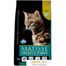 Сухой корм для кошек Farmina Matisse Chicken & Turkey 0.4 кг