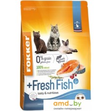 Сухой корм для кошек Fokker +Fresh Fish 2.5 кг