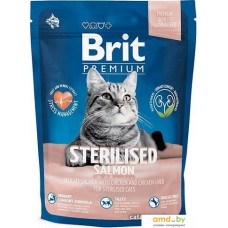 Сухой корм для кошек Brit Premium Cat Sterilised Salmon 1.5 кг