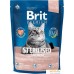 Сухой корм для кошек Brit Premium Cat Sterilised Salmon 1.5 кг. Фото №1