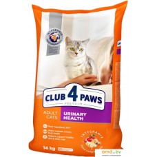 Сухой корм для кошек Club 4 Paws Premium поддержка здоровья мочеиспускательной системы 14 кг