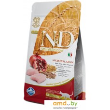 Сухой корм для кошек Farmina N&D Low Grain Cat Chicken & Pomegranate Neutered 1.5 кг