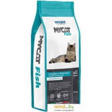 Сухой корм для кошек Vincent MyCat Fish 20 кг