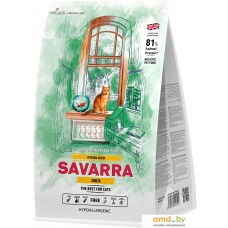 Сухой корм для кошек Savarra Sterilized Cat утка/рис 12 кг