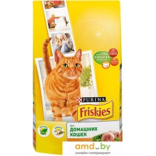 Корм для кошек Friskies с курицей и садовой зеленью 1.5 кг