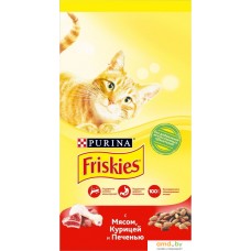 Корм для кошек Friskies с мясом, курицей и печенью 2 кг