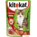 Корм для кошек Kitekat с говядиной в желе 0.085 кг. Фото №1