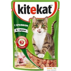 Корм для кошек Kitekat с кроликом в соусе 0.085 кг