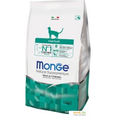 Корм для кошек Monge Hairball Rich in Chicken 1.5 кг