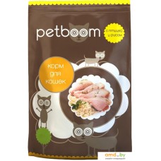 Корм для кошек PetBoom Для взрослых кошек с птицей и рисом 10 кг