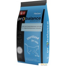 Корм для кошек Probalance Sterilized 10 кг