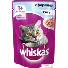 Корм для кошек Whiskas рагу с форелью 0.085 кг