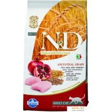 Farmina N&D Low Grain Cat Chicken & Pomegranate Adult 5 кг