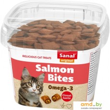 Лакомство для кошек Sanal Original Salmon Bites 75 г