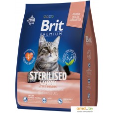 Сухой корм для кошек Brit Premium Cat Sterilized Salmon and Chicken 400 г