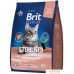 Сухой корм для кошек Brit Premium Cat Sterilized Salmon and Chicken 400 г. Фото №1