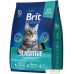 Сухой корм для кошек Brit Premium Sensitive с индейкой и ягненком 400 г. Фото №1