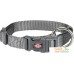 Ошейник Trixie Premium Collar S-M 201516 (графит). Фото №1