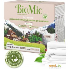 Стиральный порошок BioMio BIO-White экологичн. для белого белья с экстрактом хлопка 1,5 кг