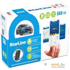 Автосигнализация StarLine S66 BT GSM v2 2CAN+4LIN 2SIM