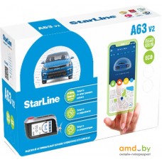 Автосигнализация StarLine A63 V2 2CAN+2LIN ECO