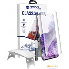 Защитное стекло Mocoll Platinum 3D для Samsung S22 Ultra (черное)