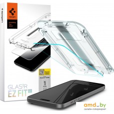Защитное стекло Spigen Glass TR EZ Fit для iPhone 15 Plus AGL06887