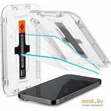 Защитное стекло Spigen Glass TR EZ Fit для iPhone 14 Pro Max AGL05202 (2шт)