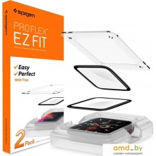 Защитное стекло Spigen ProFlex EZ Fit для Apple Watch 6/SE/5/4 (40 mm) AFL01219 (2шт)