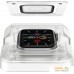 Защитное стекло Spigen ProFlex EZ Fit для Apple Watch 6/SE/5/4 (40 mm) AFL01219 (2шт). Фото №2