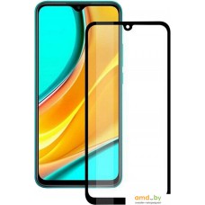 Защитное стекло Mocoll 2.5D для Xiaomi Redmi Note 9S / Mi 10T (черный)