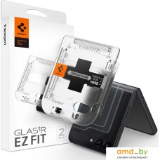 Защитное стекло Spigen Glass TR EZ Fit для Galaxy Z Flip 5 AGL06525 (2шт)