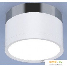 Точечный светильник Elektrostandard DLR029 10W 4200K (белый матовый/хром)