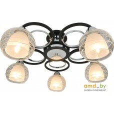 Припотолочная люстра Arte Lamp Ginevra A1604PL-5BK