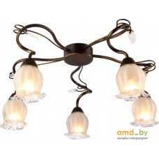 Припотолочная люстра Arte Lamp Glamore A7449PL-5BR