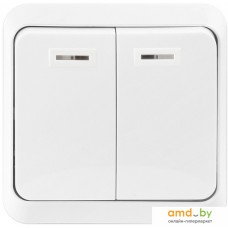 Выключатель SmartBuy SBE-03w-10-SW2-1