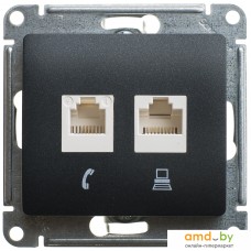 Розетка компьютерная Schneider Electric Glossa GSL000785KK