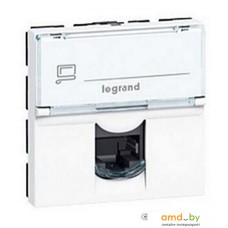 Розетка Legrand Mosaic 76555 (белый)