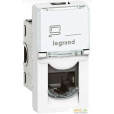 Розетка компьютерная Legrand Mosaic 76562 (Белый)