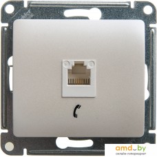 Розетка телефонная Schneider Electric Glossa GSL000681T (перламутр)