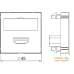 Розетка HDMI OBO Bettermann MTG-HD F RW1 6104826. Фото №2