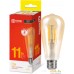 Светодиодная лампочка In Home LED-ST64-deco gold 11Вт 230В Е27 3000К 1160Лм золотистая 4690612035673. Фото №1