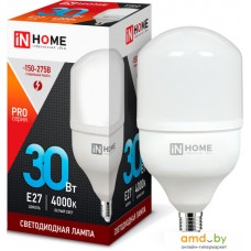 Светодиодная лампочка In Home LED-HP-PRO 30Вт 230В Е27 4000К 2850Лм 4690612031071