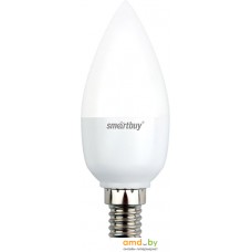 Светодиодная лампа SmartBuy С37 E14 7 Вт 6000 К [SBL-C37-07-60K-E14]