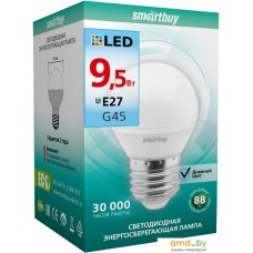 Светодиодная лампа SmartBuy G45 E27 9.5 Вт 4000 К [SBL-G45-9_5-40K-E27]